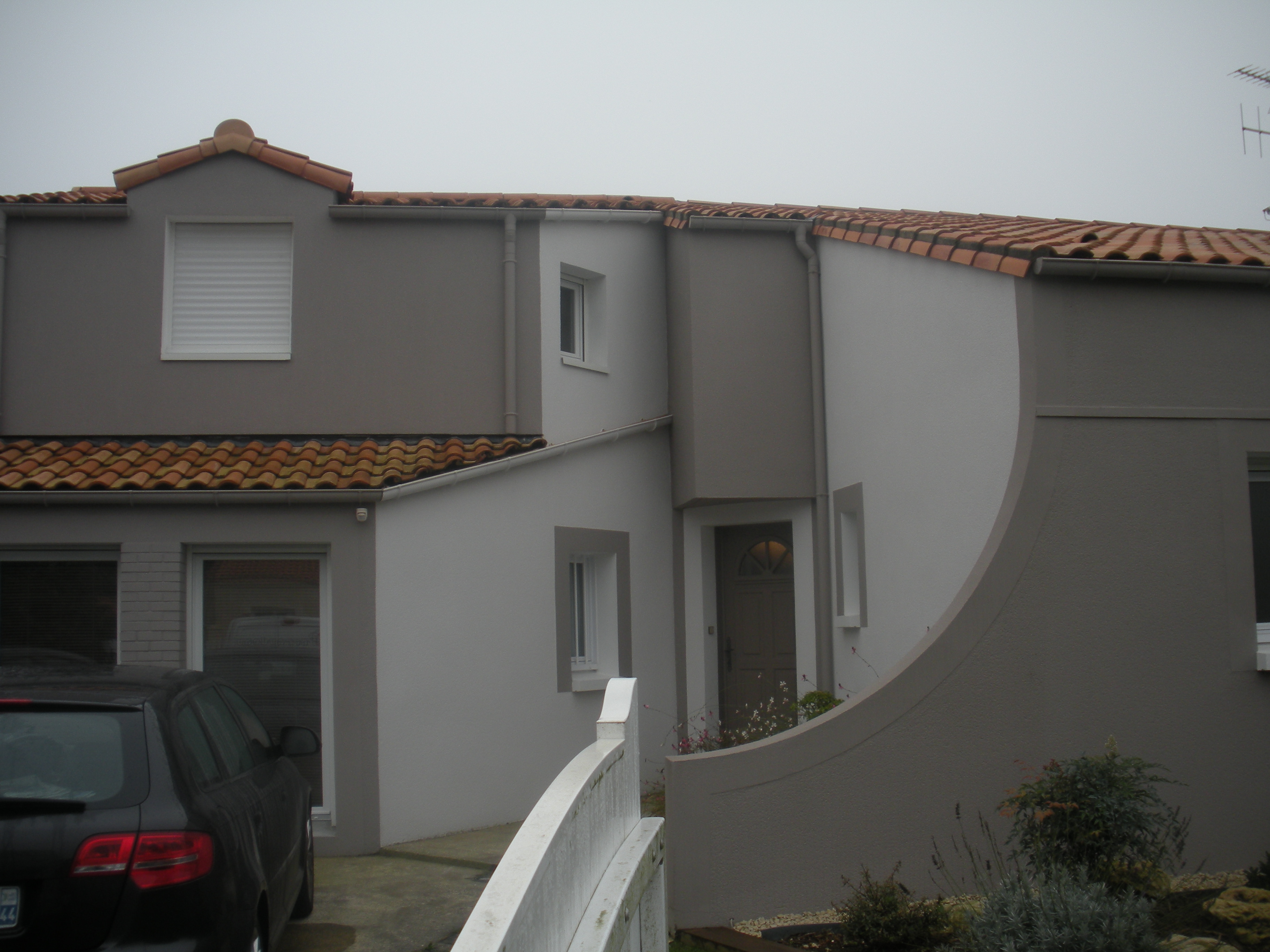 2016 Façade Taupe et Grise claire 2